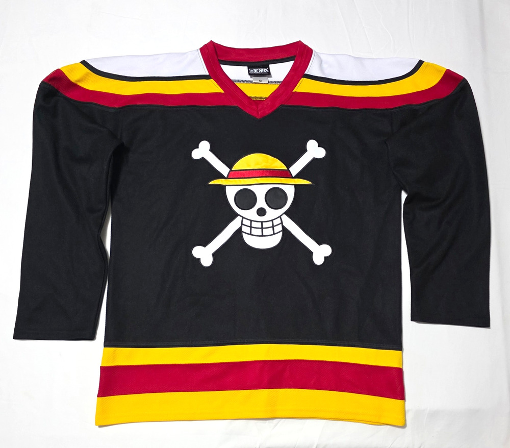 BoxLunch Exclusive One Piece Luffy 56 Hockey Jersey - Size Medium NWOT